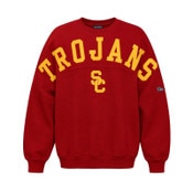USC Trojans Women's Hype & Vice Cardinal Collegiate Crew Neck Sweatshirt